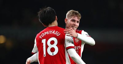 The reason Emile Smith Rowe and Takehiro Tomiyasu are missing from Arsenal squad vs Watford