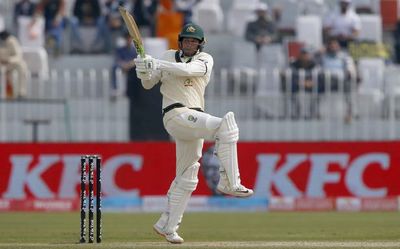 Khawaja misses century as Australia cuts Pakistan lead to 205