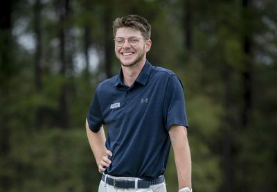 How one round of golf with three pros landed Dawson Booth — who is blind in one eye — a spot on Augusta University’s team