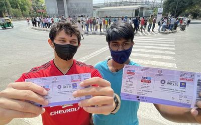Huge demand for India-Sri Lanka cricket Test match in Bengaluru