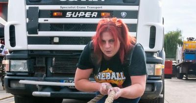 Record breaking strongwoman who can tow double decker bus moves to Newcastle after 'pulling' a Geordie