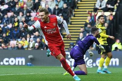 Arsenal player ratings vs Watford: Martin Odegaard purring as Bukayo Saka shines again