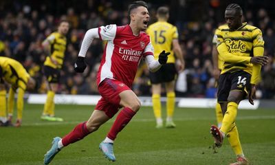 Gabriel Martinelli sends Arsenal fourth despite Watford fightback