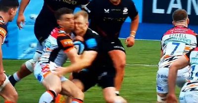 Rugby evening headlines as brutal head collision between England and Wales internationals sparks red card debate