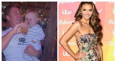 Charlotte Dawson hushes trolls as she posts video of her one-year-old son leaning in for drink of his dad's beer
