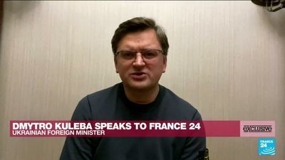 Ukrainian Foreign Minister Dmytro Kuleba: 'Russia is indiscriminately killing civilians'