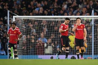 Gary Neville slams ‘embarrassing’ Manchester United after derby defeat: ‘A disgrace... an absolute shower’