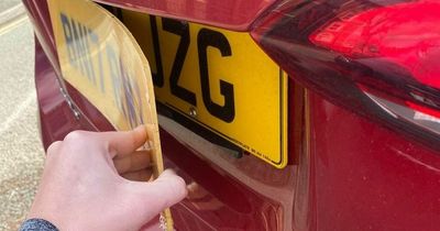Warning after woman finds fake number plate stuck on car - with terrifying theory why