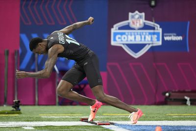 NFL combine: Watch top DB prospects run 40-yard dash