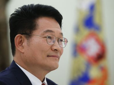 Leader of S.Korea's ruling party attacked ahead of presidential election