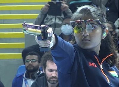 ISSF World Cup: Women's 25m pistol team win India's third gold in Cairo