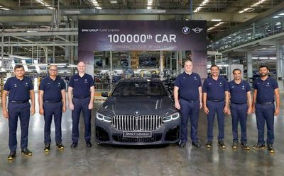 BMW rolls out 1,00,000th made-in-India car