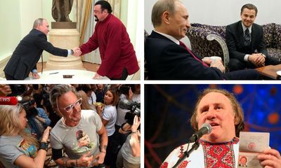 Putin’s Hollywood pals – the stars who snuggled up to the Russian dictator