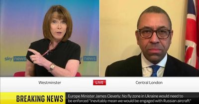 Top Tory DEFENDS only offering 50 visas to Ukrainian refugees in car crash Sky interview