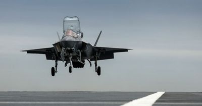 F-35B Lightning 'beast mode' fighter jets brought in by RAF as Ukraine invasion continues