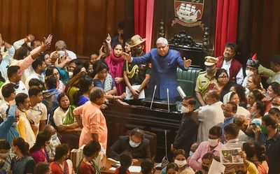 Unprecedented scenes in WB Assembly as BJP MLAs create ruckus during Governor’s address