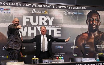 Frank Warren claims ‘plainly stupid’ Dillian Whyte is being ‘badly advised’ ahead of Tyson Fury clash