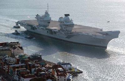 Royal Navy carrier departs for major Nato exercise off Norway