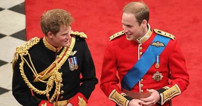 Prince Harry's touching words to Prince William as Kate Middleton walked down the aisle