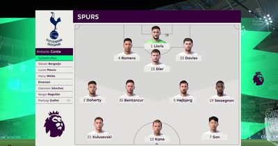 We simulated Tottenham vs Everton to get a score prediction for Premier League clash