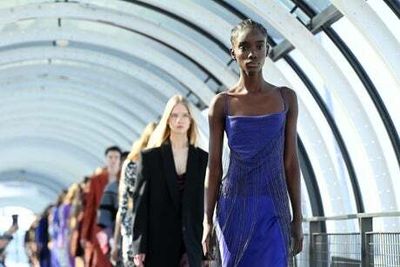 Paris Fashion Week: Stella McCartney showcases eco-collection featuring grape leather