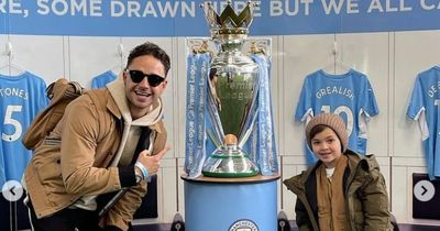 Adam Thomas sparks proposal frenzy as he shares Derby Day outing with son