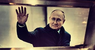 Irish bar lines urinals with picture of Vladimir Putin in message to Russia amid Ukraine invasion