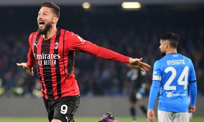 European roundup: Giroud sends Milan top as Barcelona’s Depay grabs late win