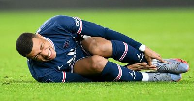 Kylian Mbappe could miss Real Madrid vs PSG after training ground injury