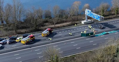 M4 crash: Woman killed in fireball smash and two others badly injured