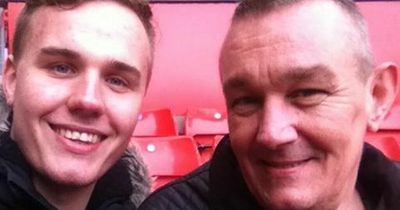 Son pays tribute to Manchester United super fan who died age 56, with wish to scatter ashes at Old Trafford