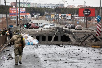 Ukrainian minister puts war damage to infrastructure at about $10 billion