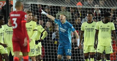 Arsenal goalkeeper Aaron Ramsdale says Liverpool star is 'so aggressive'