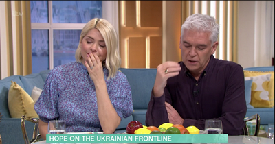 Emotional clip of Ukrainian girl singing leaves Holly Willoughby struggling to speak on ITV This Morning
