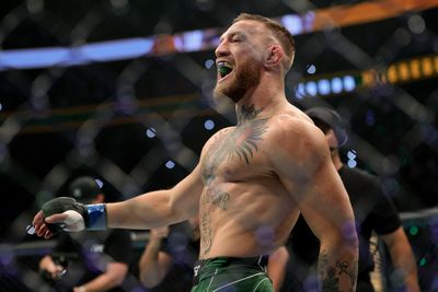 Joe Rogan, Michael Bisping break down Conor McGregor’s return – and the ‘kind of crazy’ possibility of a title fight