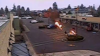 VIDEO: Arsonist Sets Self On Fire While Torching Car In Portland, Oregon