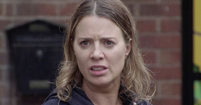 Corrie's Sally Carman reacts to Abi twist as character abandons newborn baby