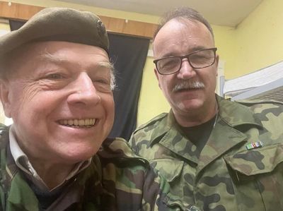 74-year-old British veteran travels to Ukraine to support the country’s military