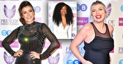 Kym Marsh leads the glamour among host of celebrities at the Pride of Birmingham Awards