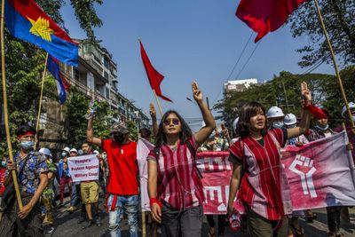 Women on the frontline of anti-junta resistance