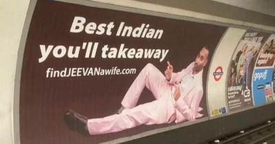 Man spends £2,000 on billboard saying 'Best Indian you'll takeaway' in search for wife
