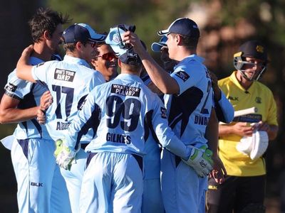 Rain ruins NSW's one-day Cup clash with SA
