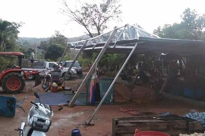Storm damage in 3 districts of Phitsanulok