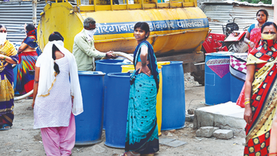 Aurangabad residents for quick completion of water project