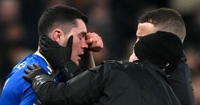 Frank Lampard explains Michael Keane substitution and gives Ben Godfrey and Yerry Mina injury update