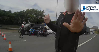 Video shows HGV being driven at traffic officer as violence on roads increases