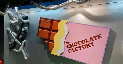 Take a look inside The Chocolate Factory experience at The Trafford Centre