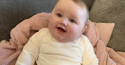 Hope he's paying rent - couple's big baby goes viral on TikTok
