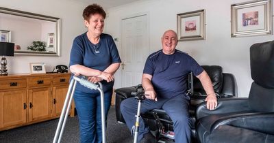 Lanarkshire man had to be washed with buckets of water in garden during MND battle due to accessible housing crisis