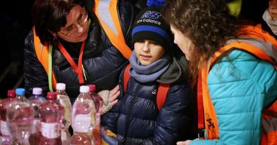 Boy travels over 1,000km alone to escape Ukraine with just a phone number on his hand